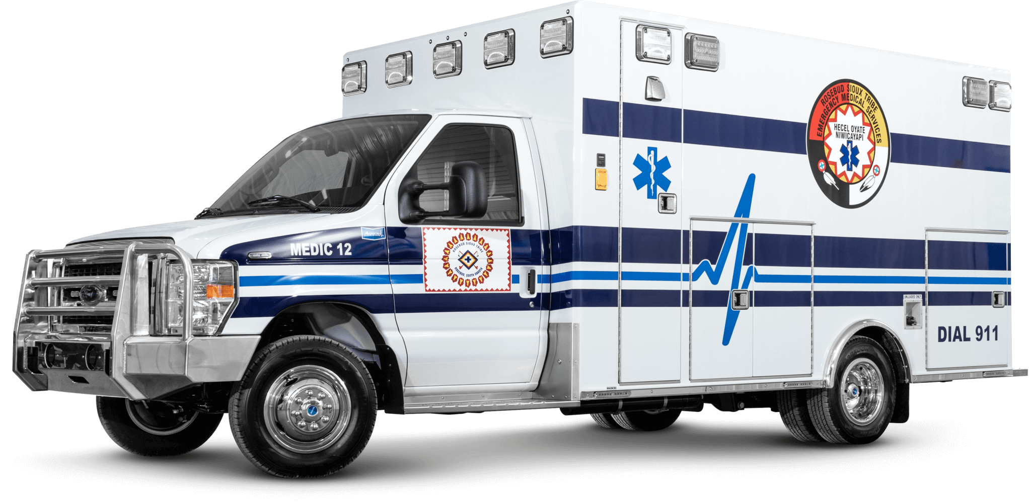 Rosebud Sioux Tribe Ford E450 Type 3 Ambulance