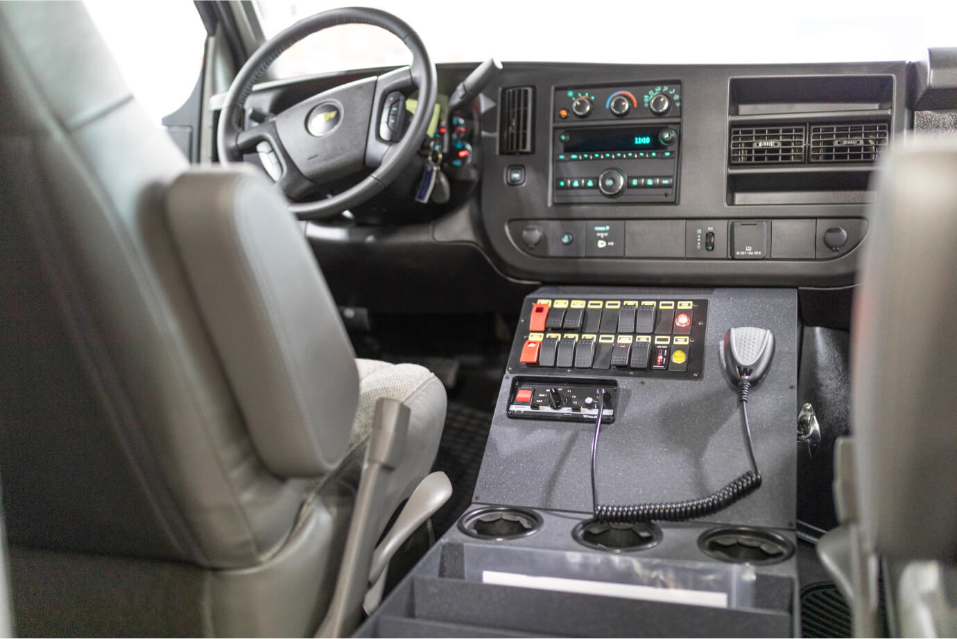 Custom Center Console with No-Nonsense Rocker Switches
