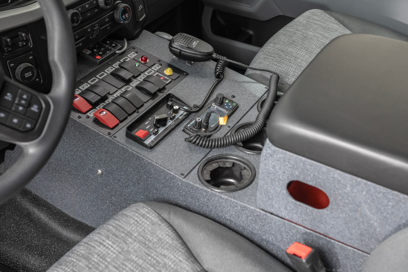 Command Center with Rocker Switches
