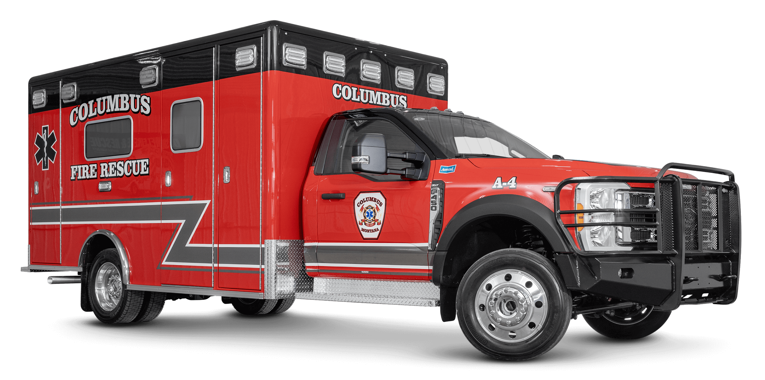 Columbus Rural Fire District 2023 Ford F450 4x4 Heavy Duty