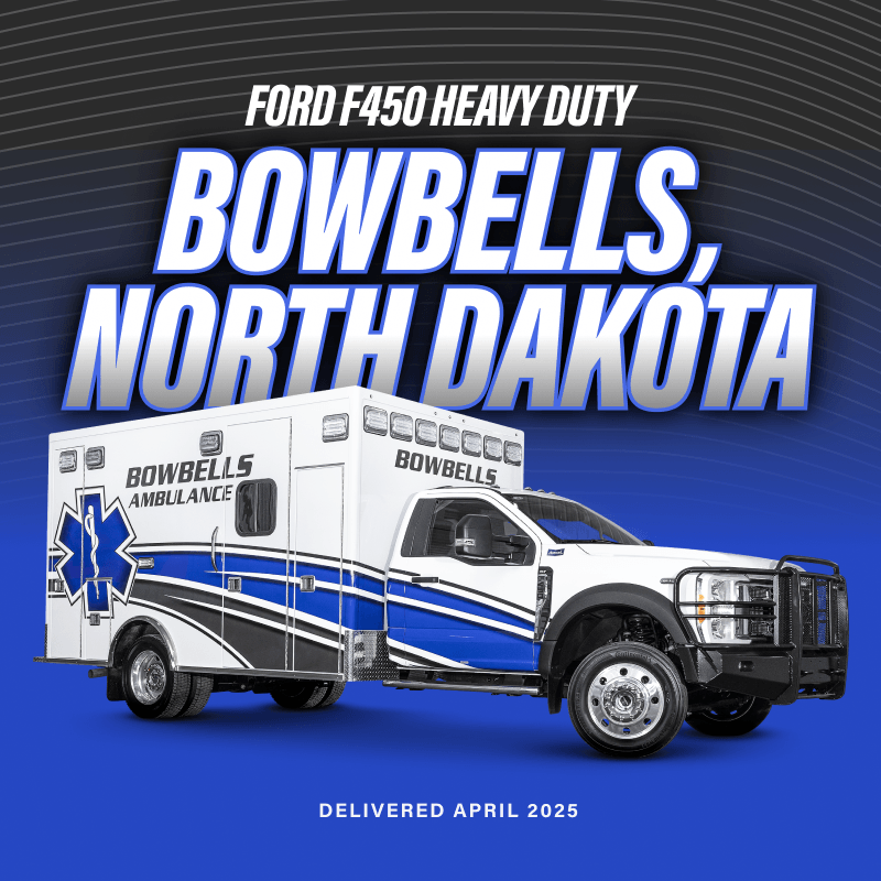 2023 Ford F450 4x4 Heavy Duty Ambulance
