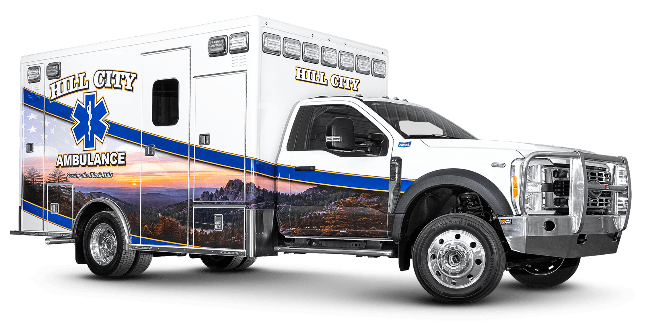 Hill City Ambulance's Ford F550 Heavy Duty Ambulance