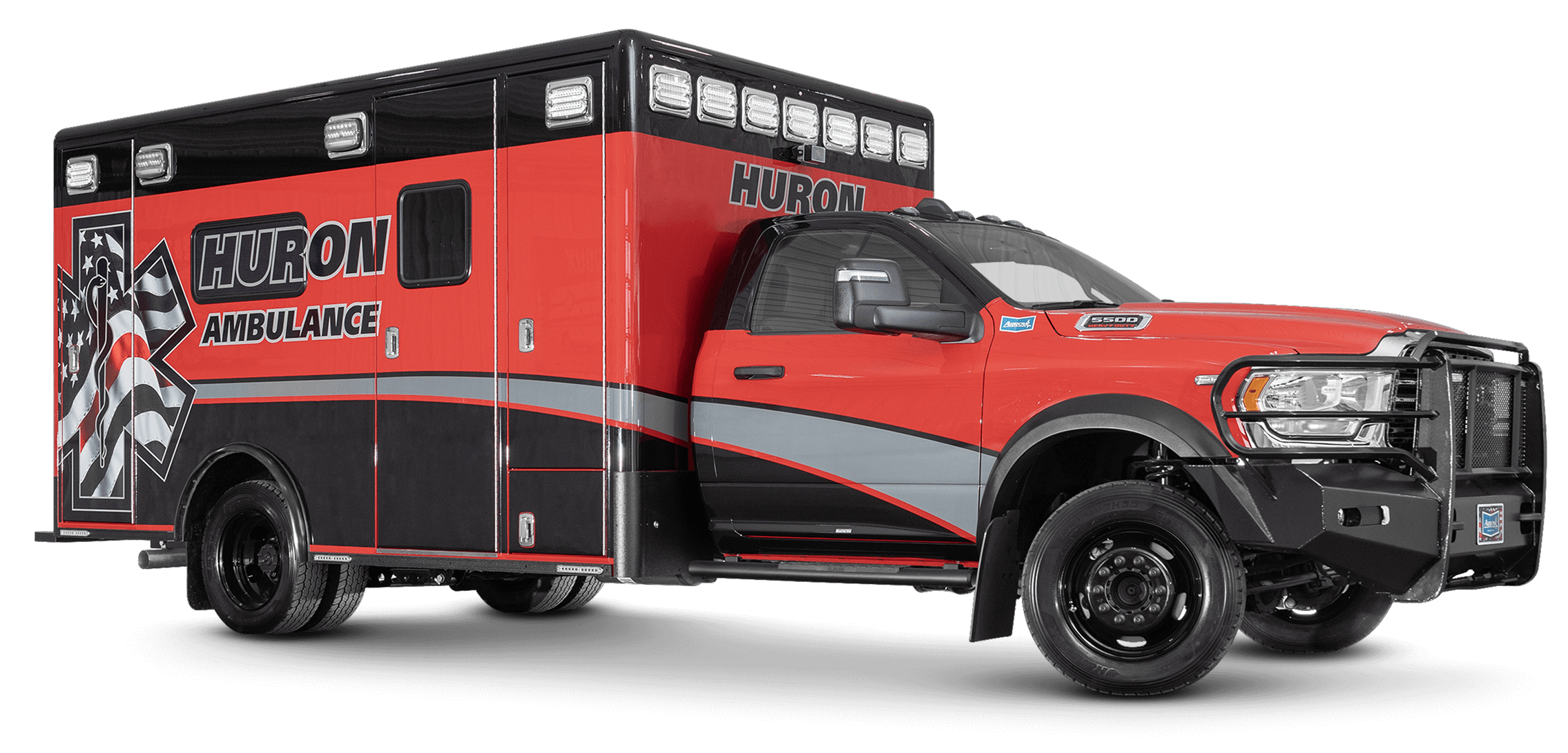 Huron Ambulance 2023 Ram 5500 Heavy Duty Ambulance
