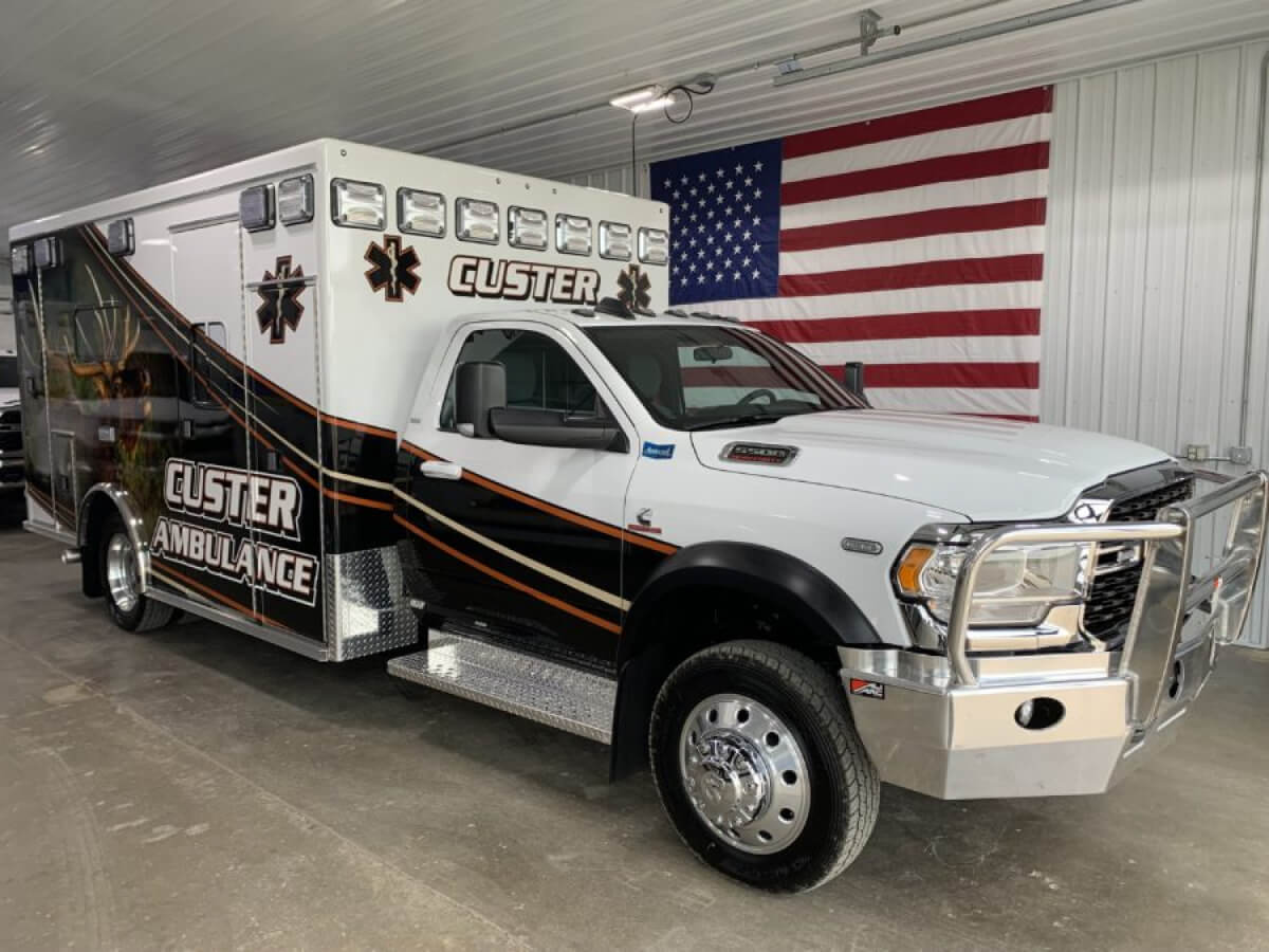 2022 Ram 5500 4x4 Heavy Duty Ambulance