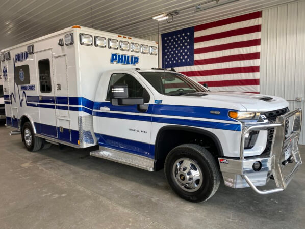 2023 Chevrolet 3500 4x4 Type 1 Ambulance
