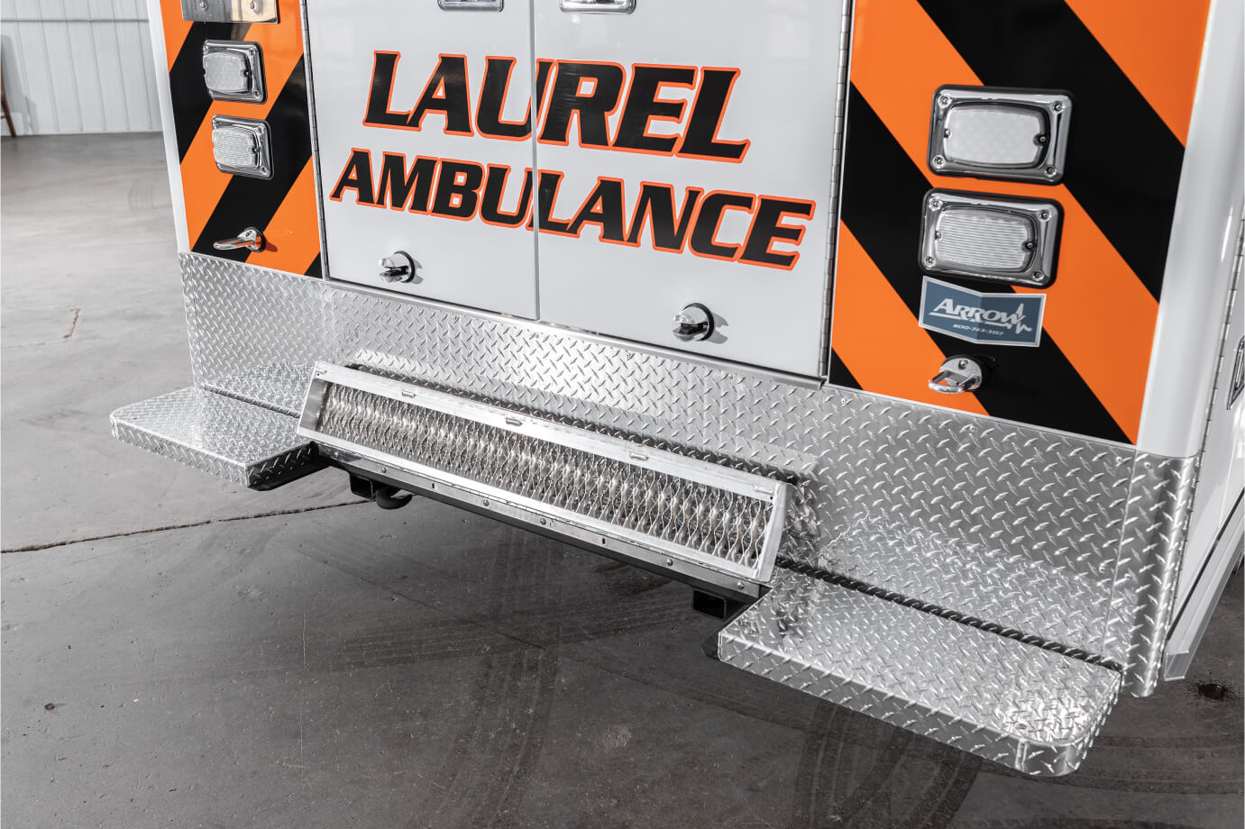 Stainless Steel Trim with Rear Bumper Kickplate