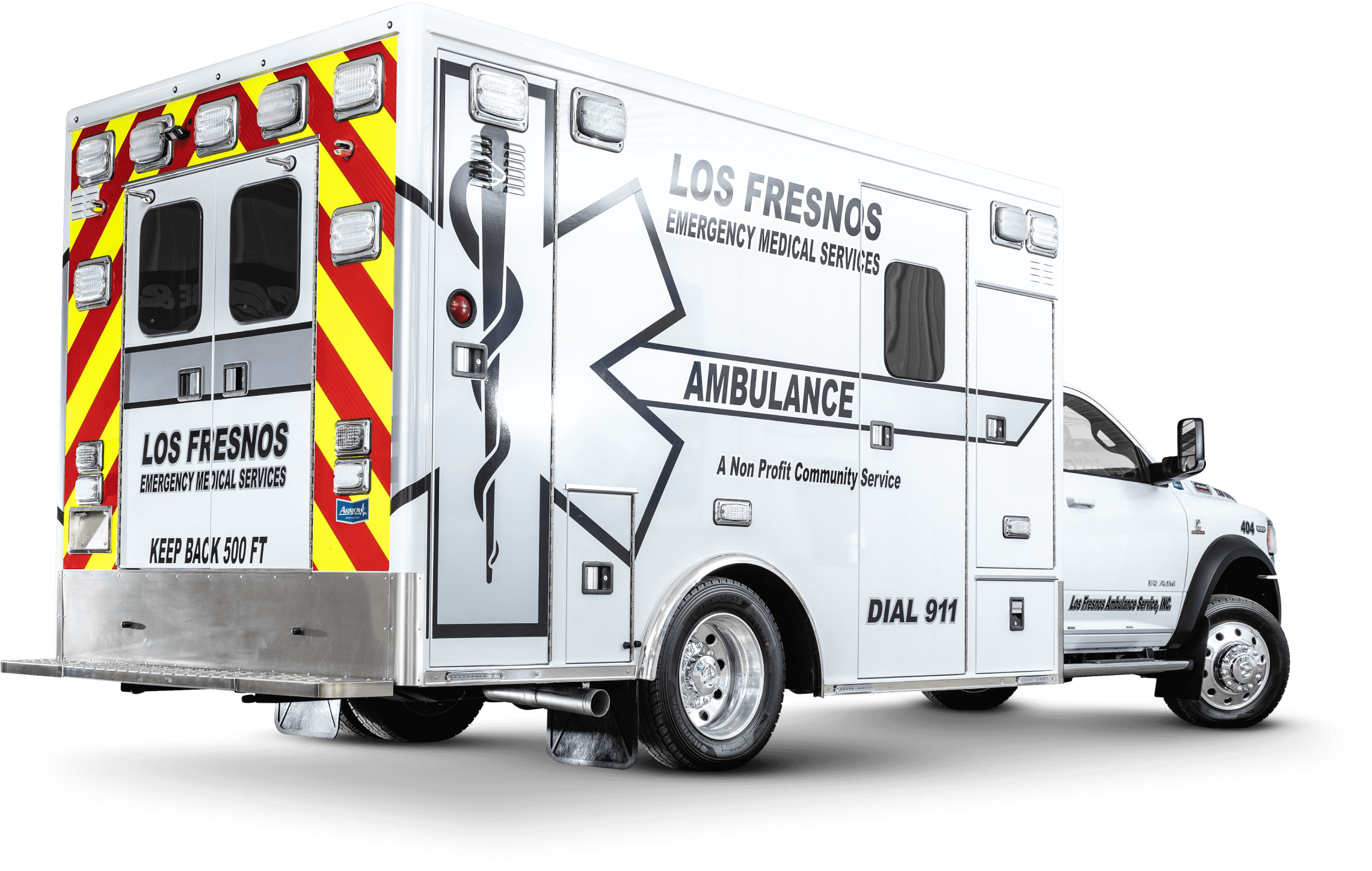 Los Fresnos Emergency Medical Services 2022 Ram 4500 Heavy Duty Ambulance