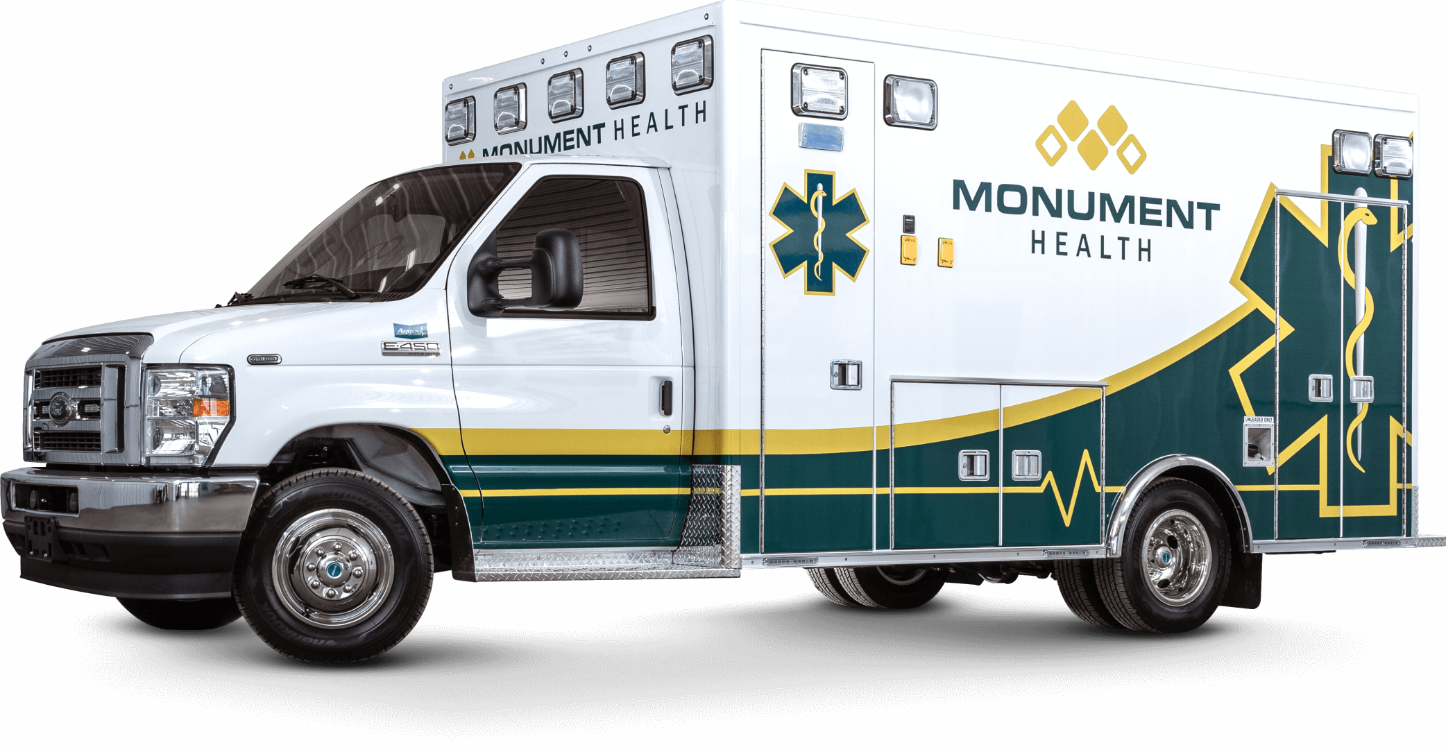 Monument Health Lead-Deadwood Ford E450 Type 3 Ambulance