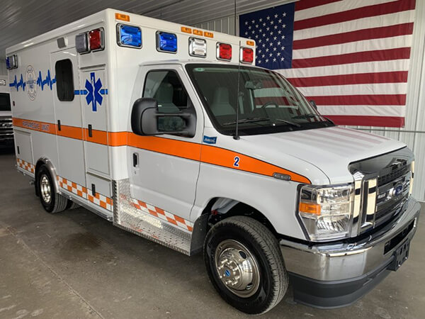 2022 Ford E350 Type 3 Ambulance