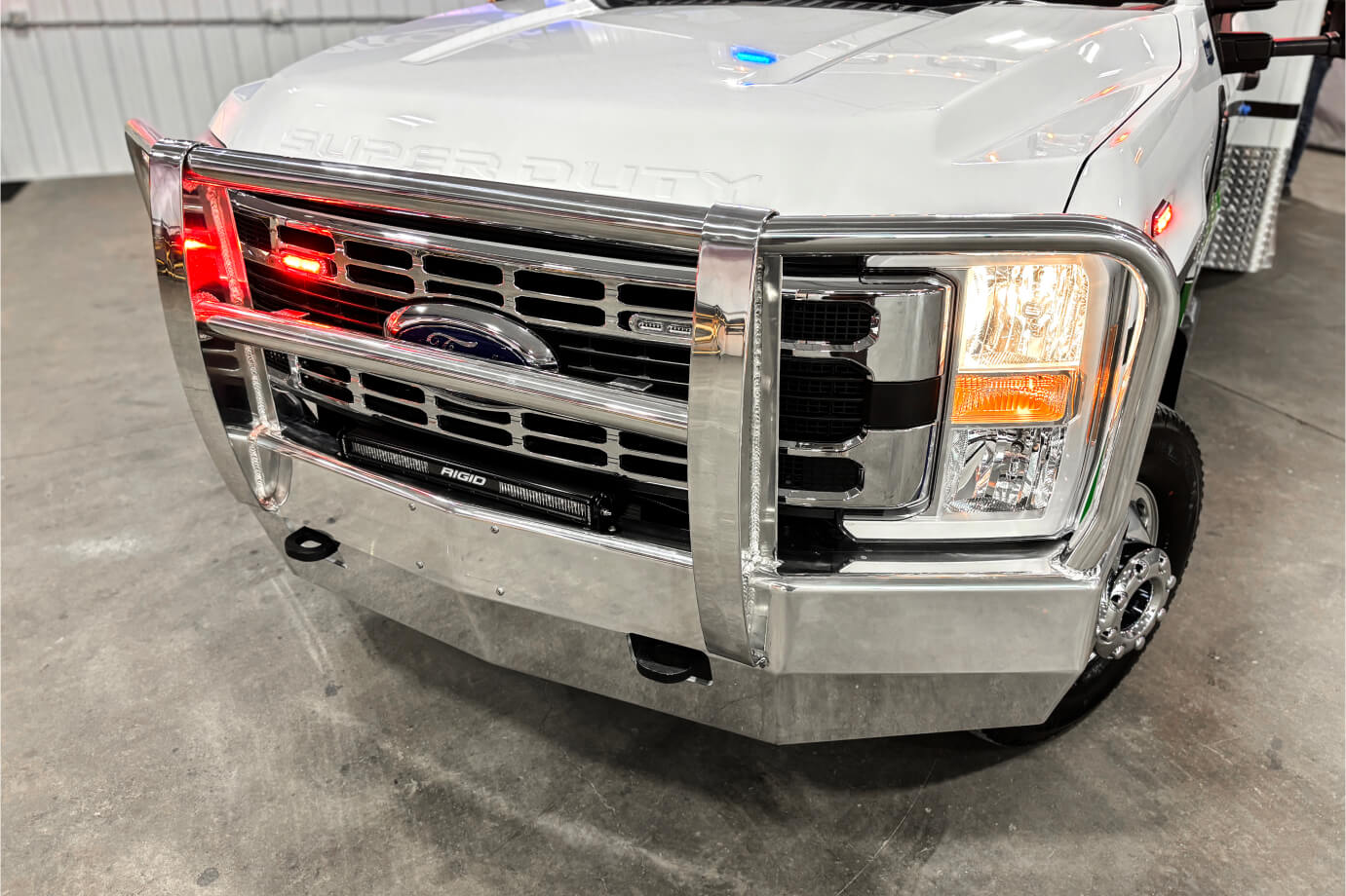 Front Bumper with Grill Guard
