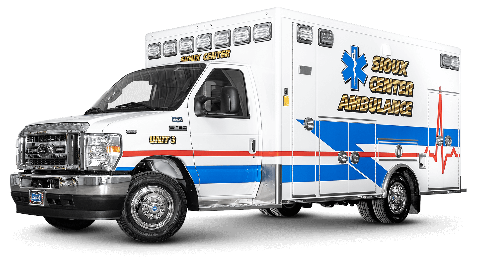 Sioux Center Ford E450 Type 3 Ambulance