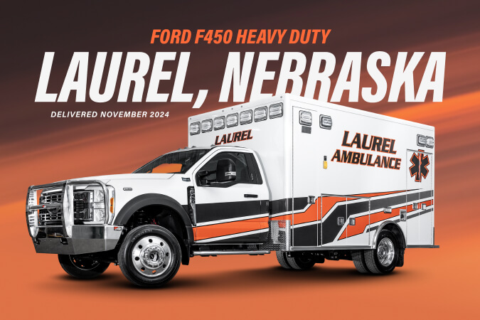 2023 Ford F450 Heavy Duty 4x4 Ambulance