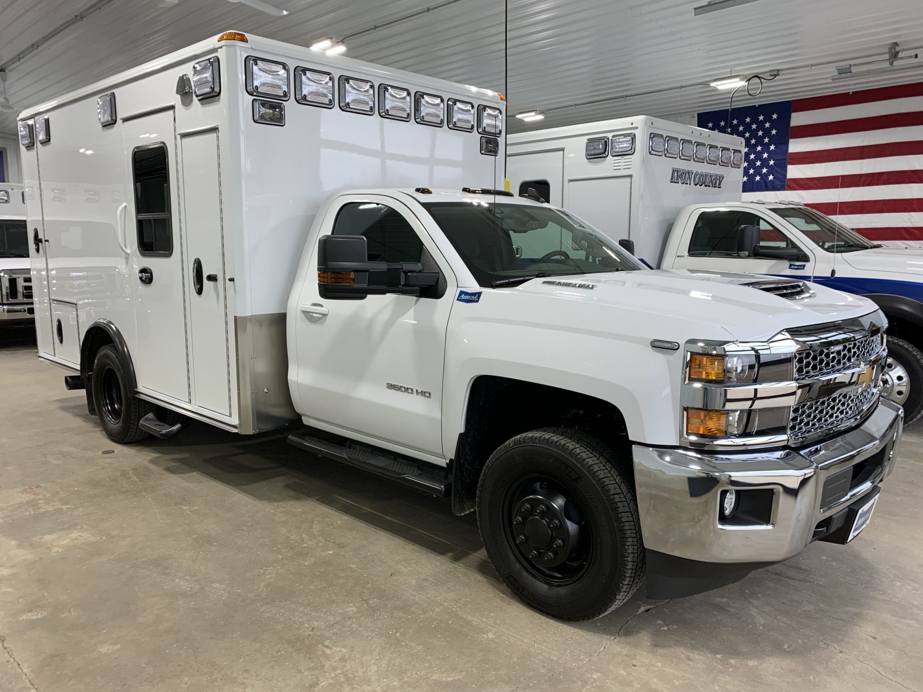 Truck 01574 2019 Chevrolet K3500 Type 1 4x4 Arrow Ambulance For Sale