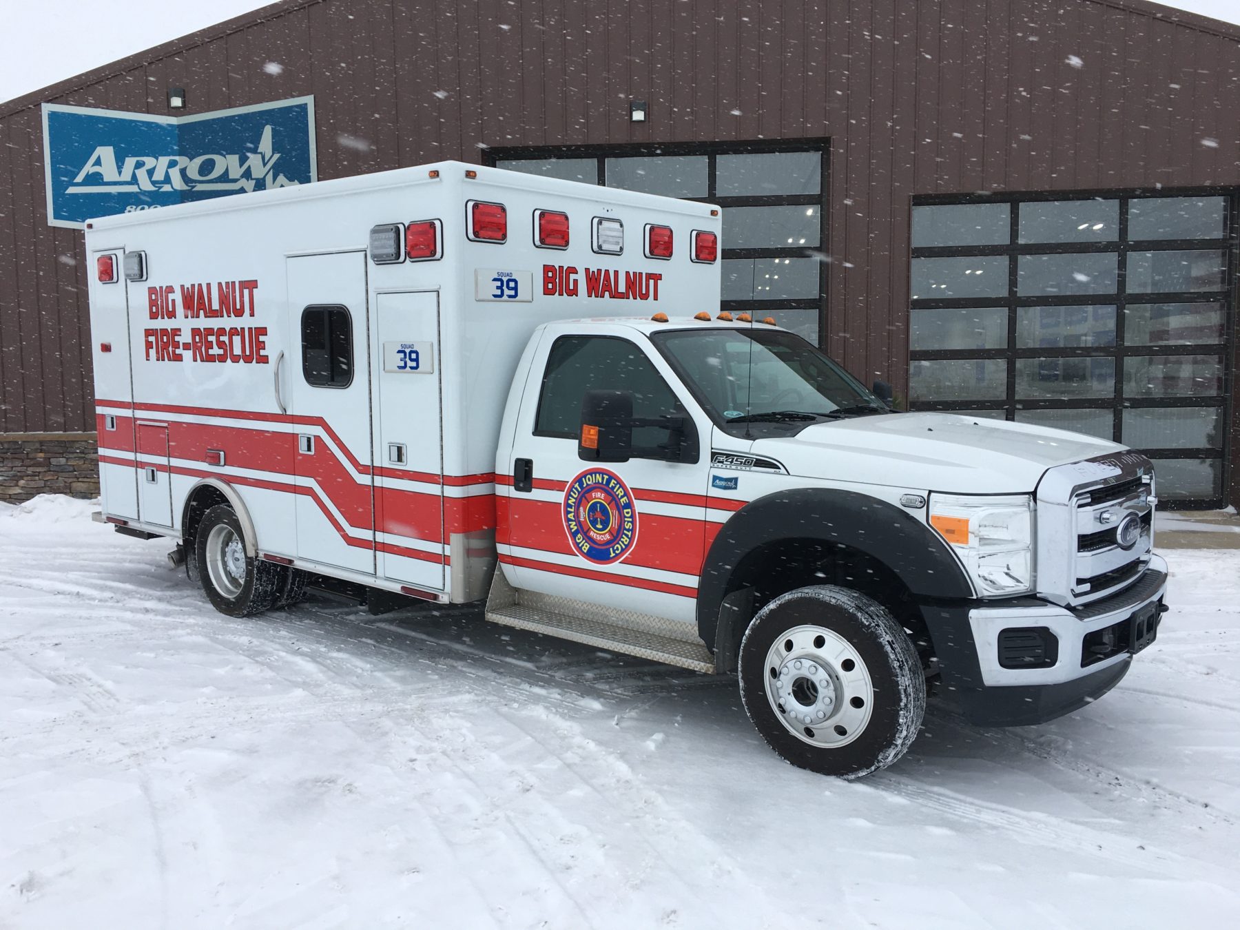 2015 Ford F450 4x4 Heavy Duty Ambulance For Sale – Picture 1