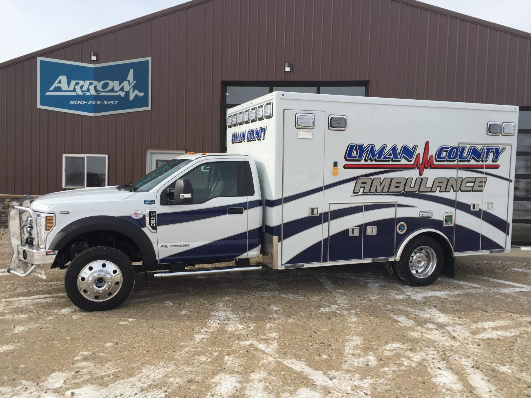 2018 Ford F450 4x4 Heavy Duty Ambulance For Sale – Picture 1