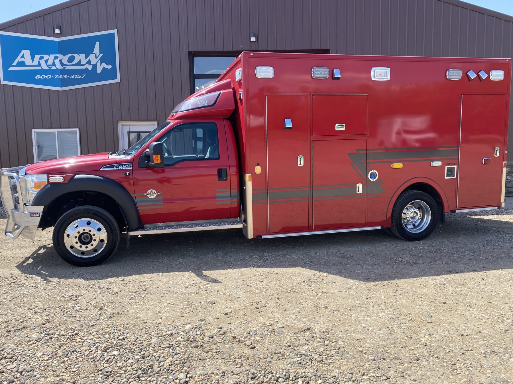 2016 Ford F450 4x4 Heavy Duty Ambulance For Sale – Picture 1