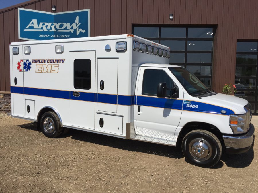 Delivery # 23685 - 2017 Ford E450 Type 3 Arrow Ambulance