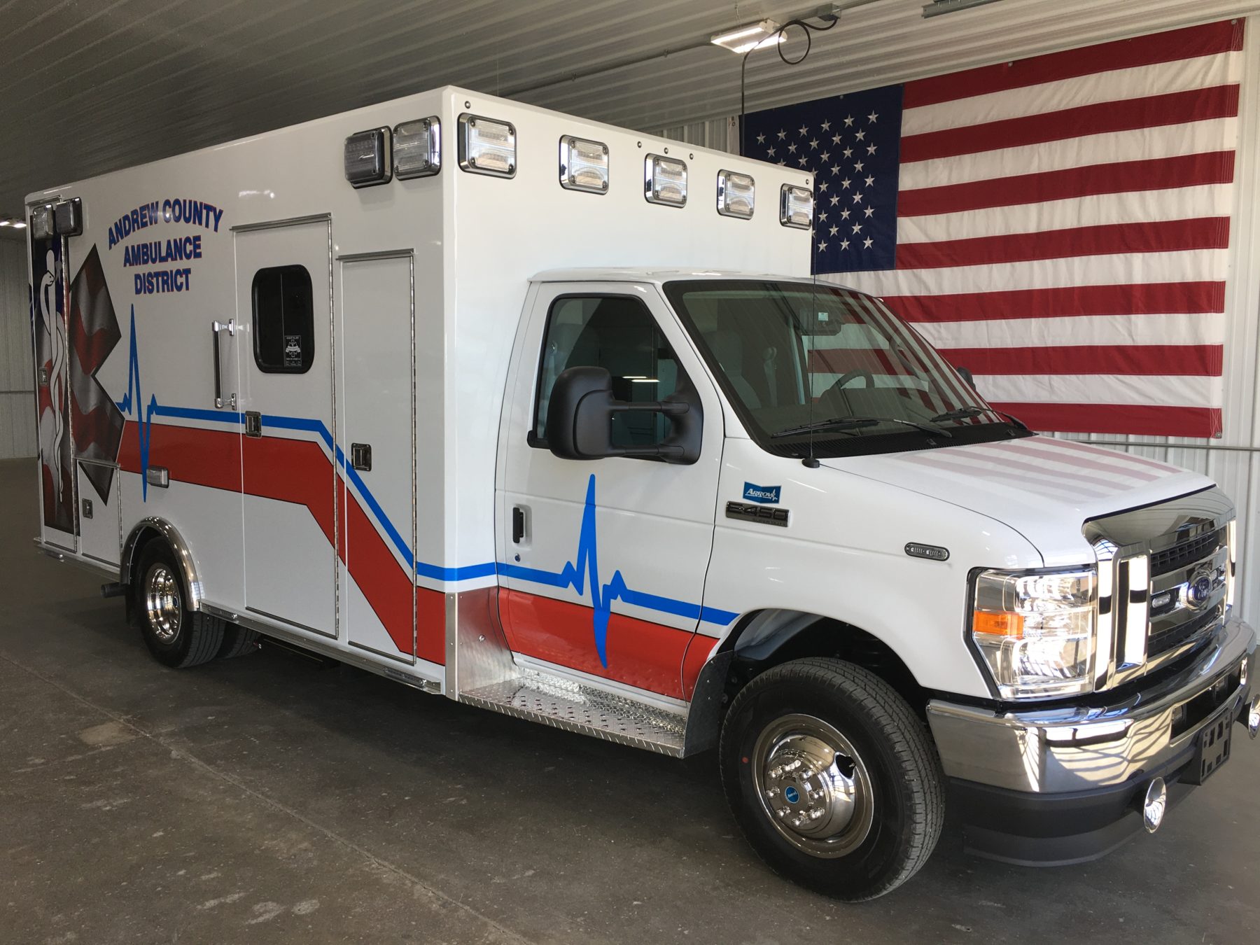 Remount Delivery # 31650 – 2021 Ford E450 Type 3 Ambulance