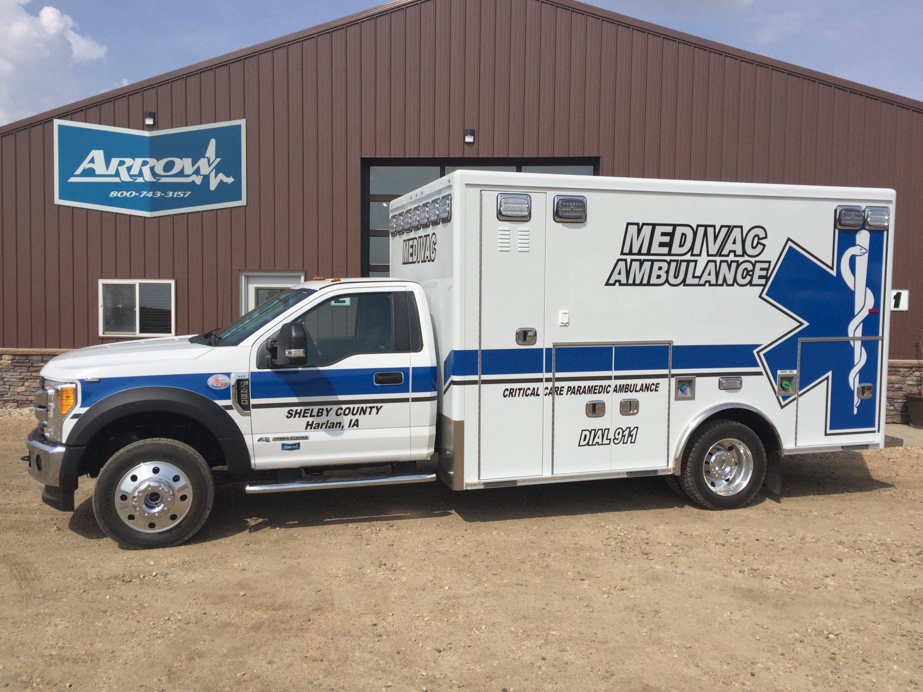 2017 Ford F450 4x4 Heavy Duty Ambulance For Sale – Picture 1