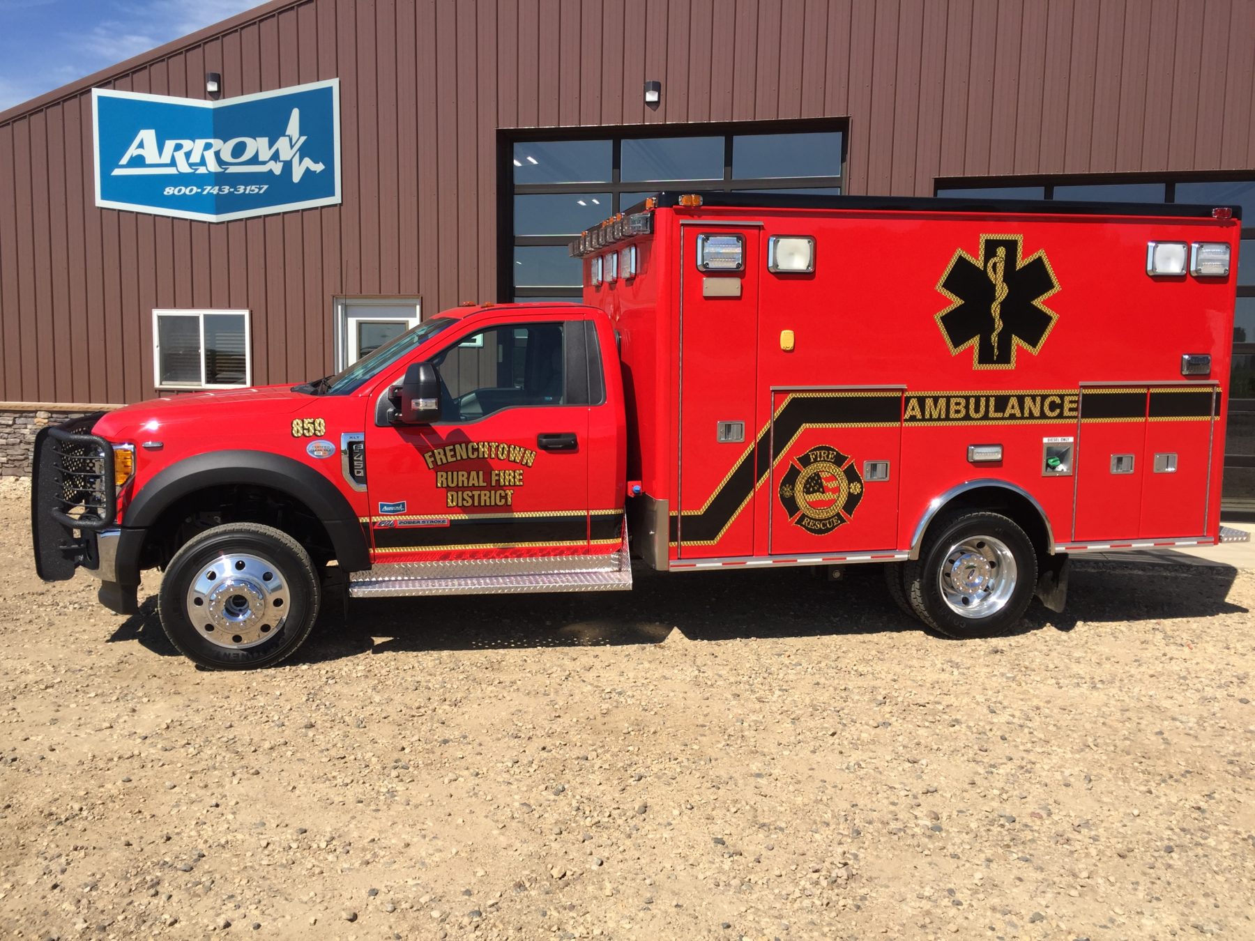 Remount Delivery # 72090 – 2017 Ford F450 Heavy Duty 4x4 Ambulance