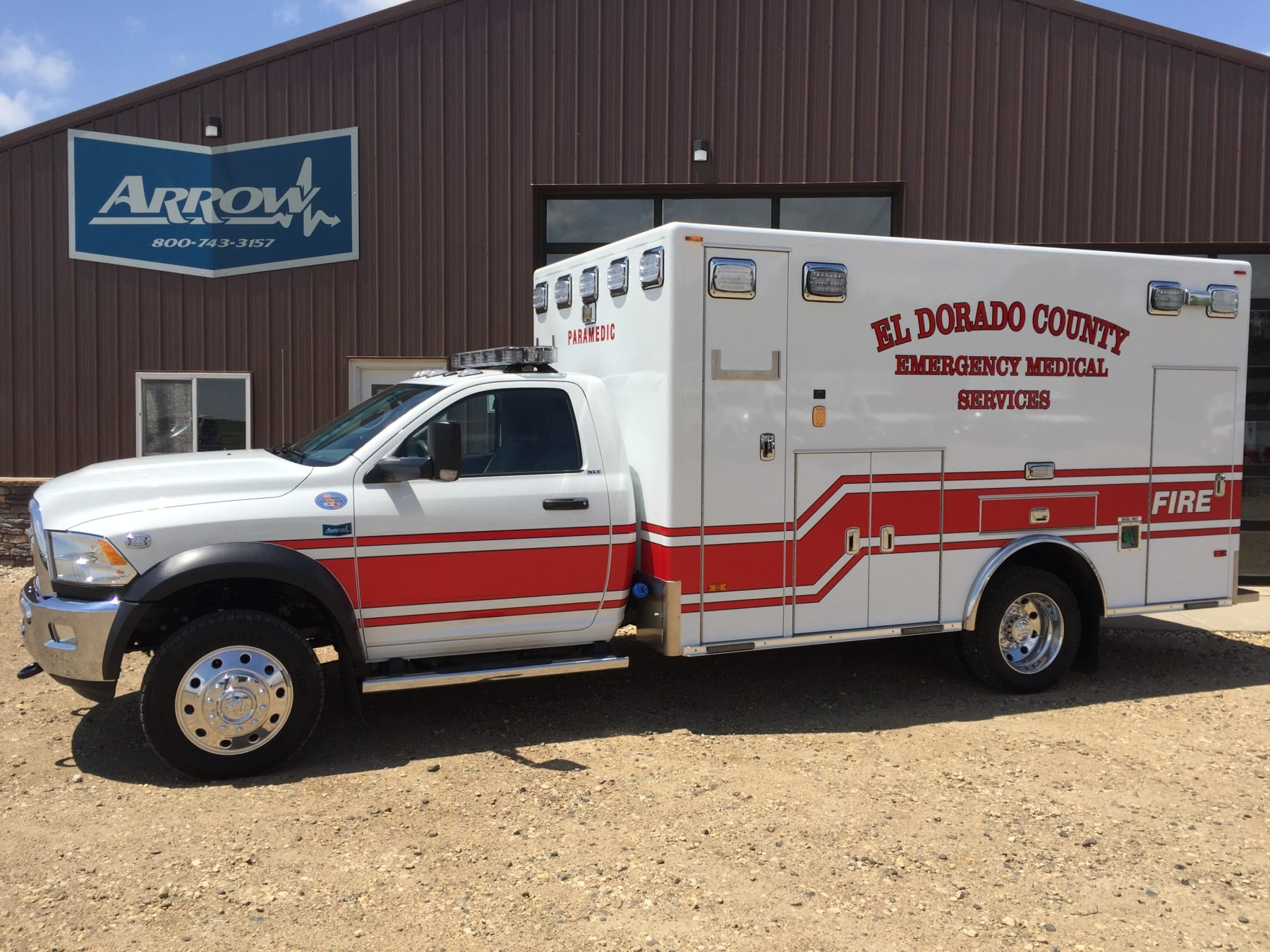 2017 Ram 4500 4x4 Heavy Duty Ambulance For Sale – Picture 1