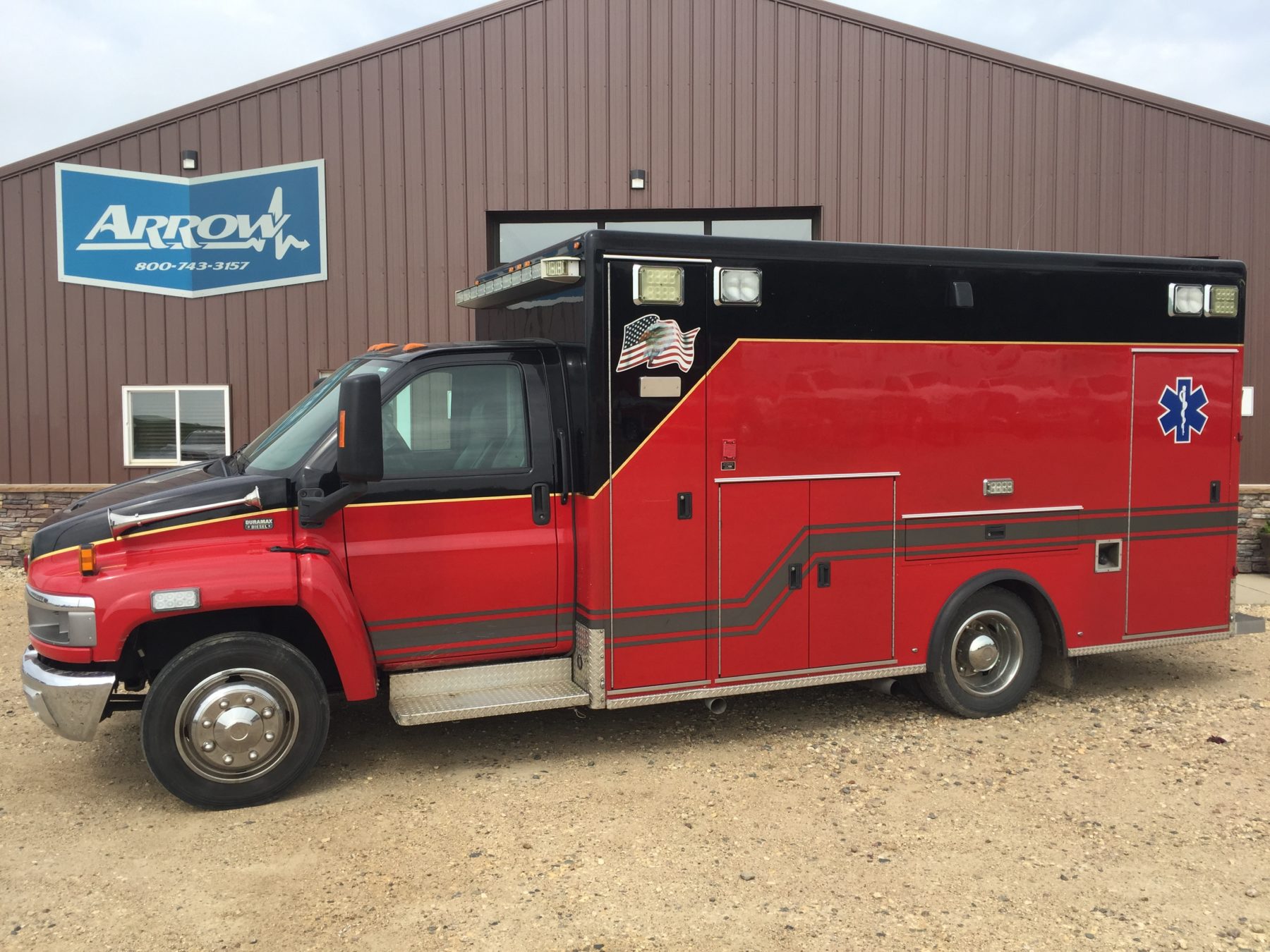 Truck 12916 2006 Chevrolet C4500 Heavy Duty McCoy Miller Ambulance For Sale