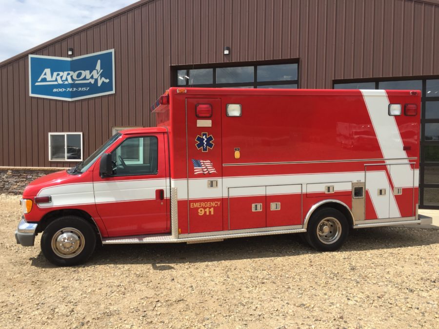 2002 Ford E450 Type 3 Ambulance For Sale – Picture 1