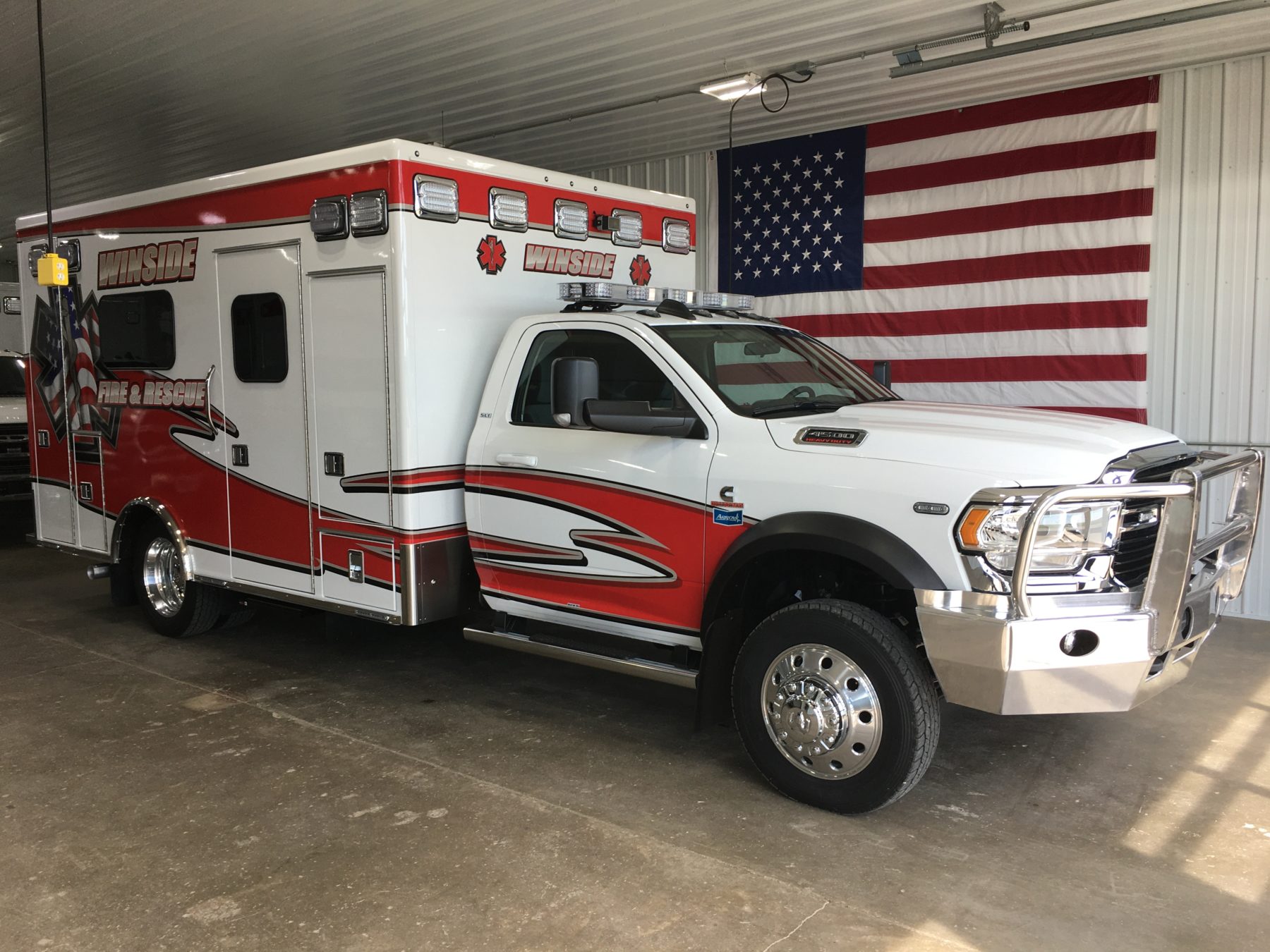 Delivery # 43930 – 2020 Ram 4500 Heavy Duty 4x4 Arrow Ambulance