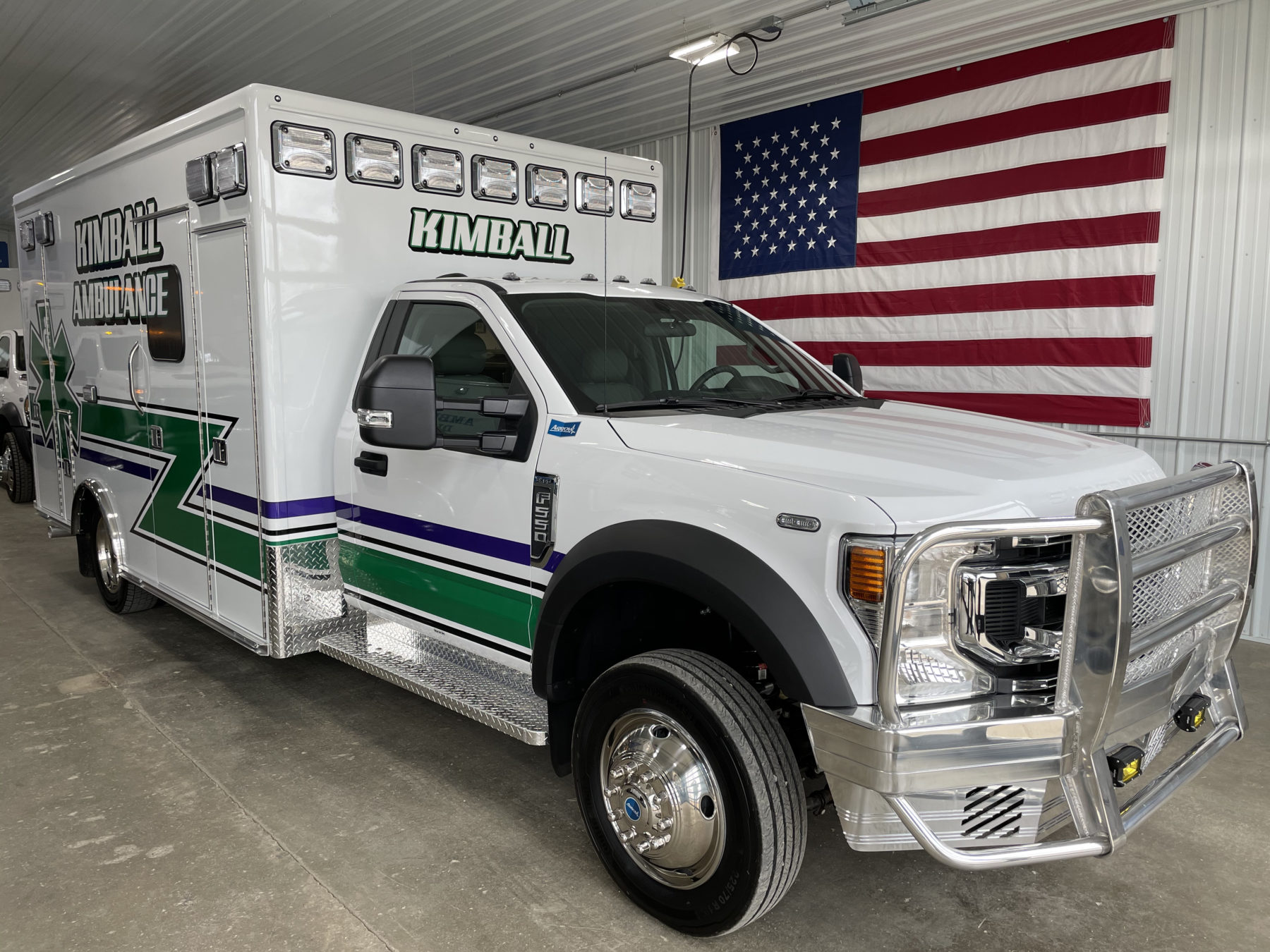 Delivery # 02772 – 2021 Ford F550 Heavy Duty 4x4 Ambulance