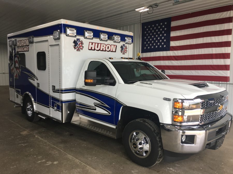 Ambulance delivered to Huron Ambulance