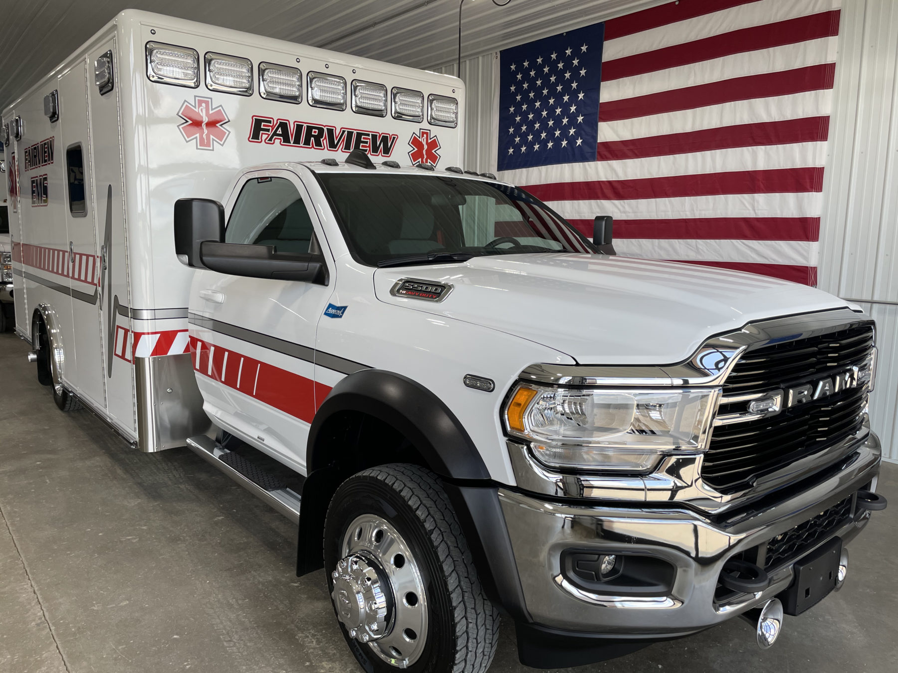 2021 Ram 5500 4x4 Heavy Duty Ambulance For Sale – Picture 1