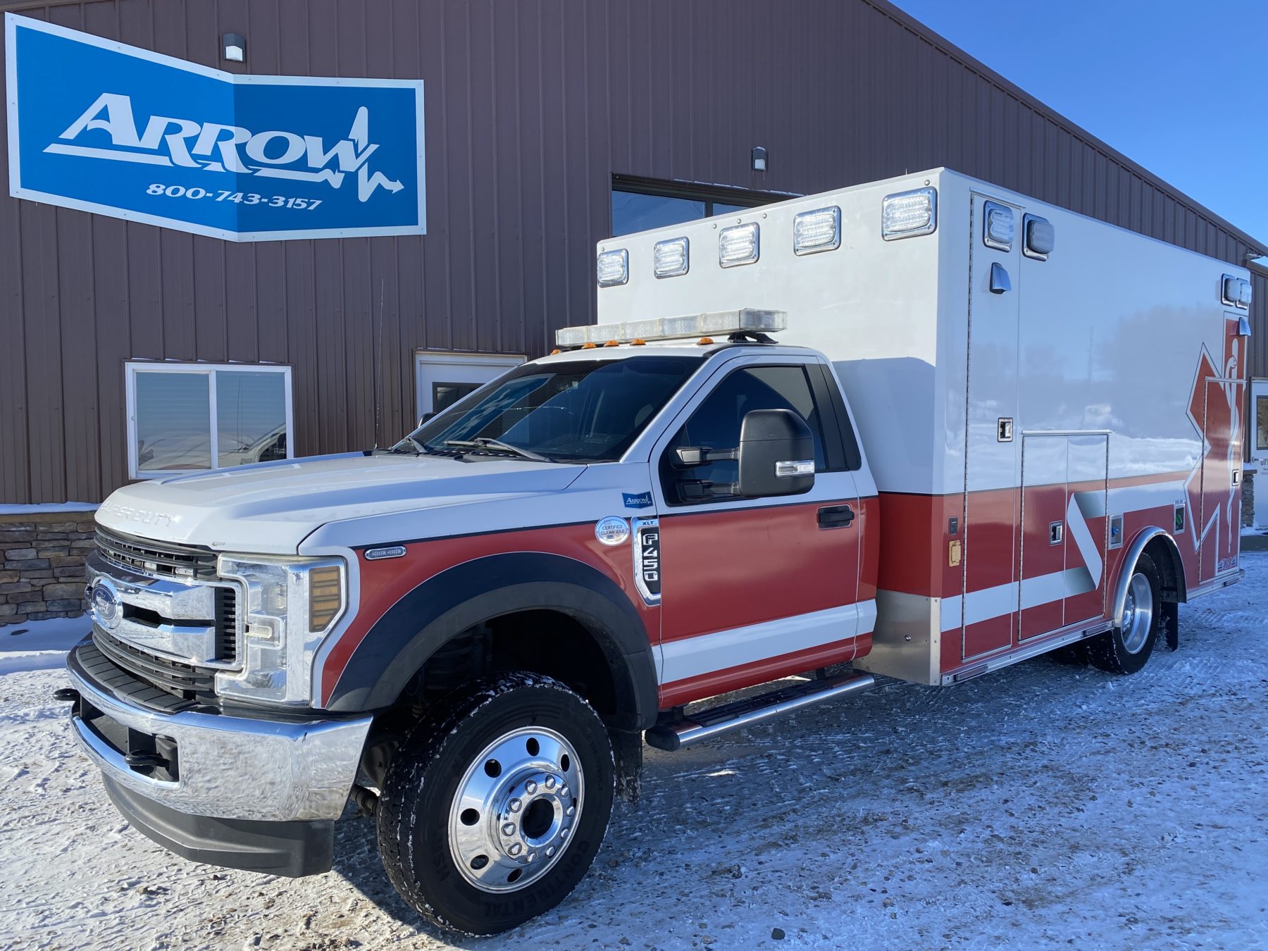 2019 Ford F450 4x4 Heavy Duty Ambulance For Sale – Picture 1