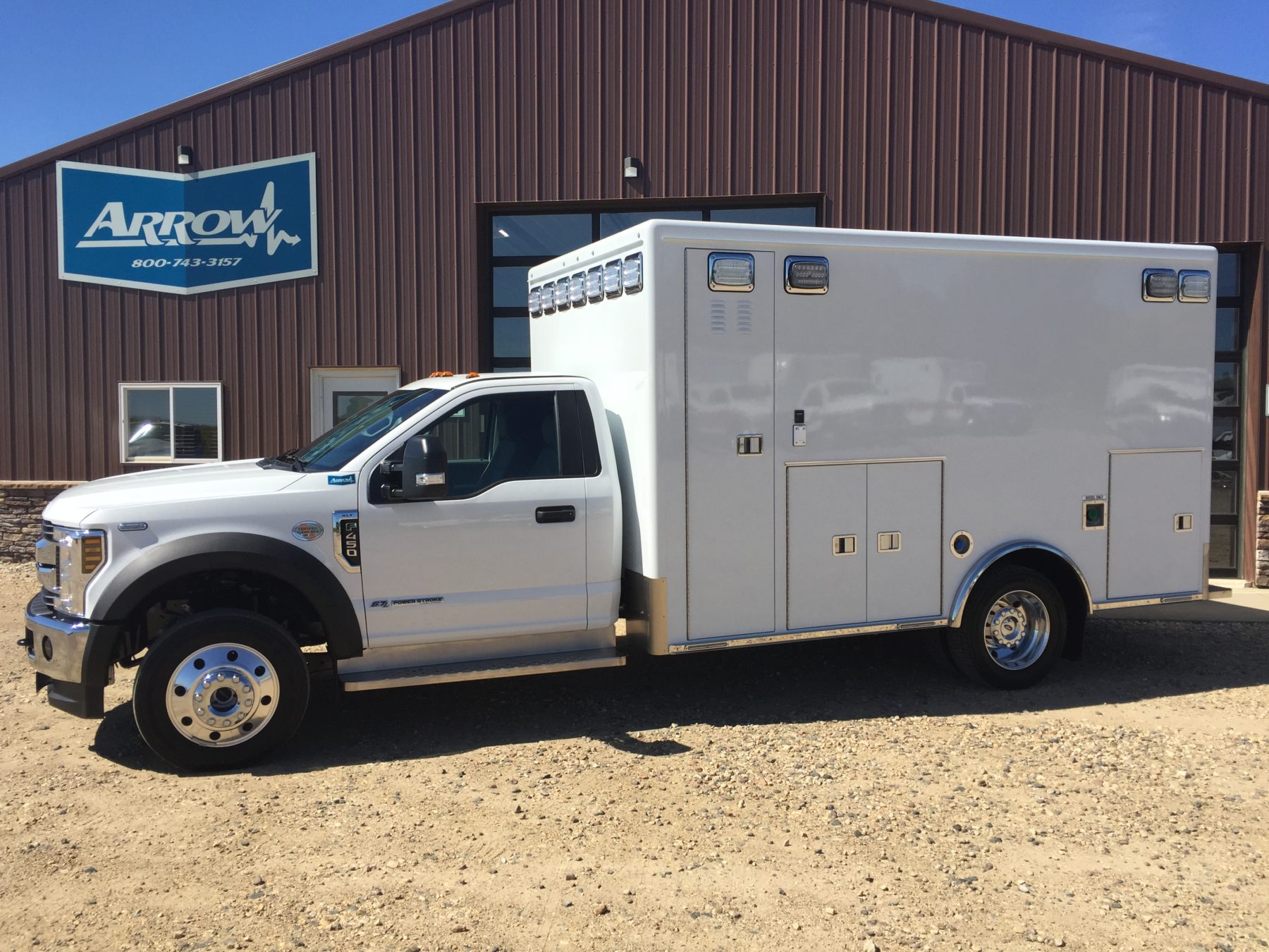 2019 Ford F450 4x4 Heavy Duty Ambulance For Sale – Picture 1