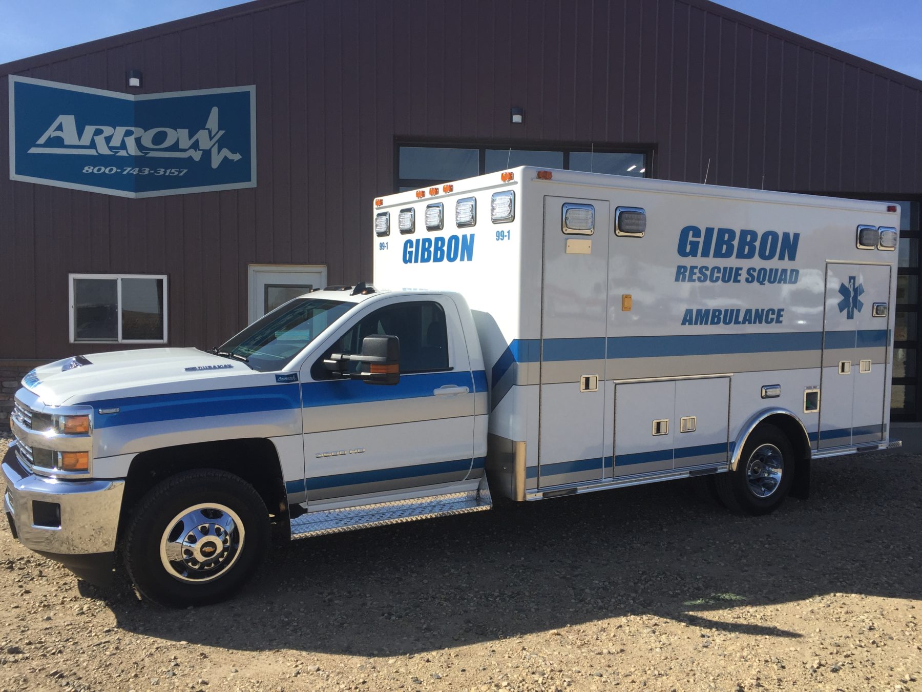 2017 Chevrolet K3500 4x4 Type 1 Ambulance For Sale – Picture 1
