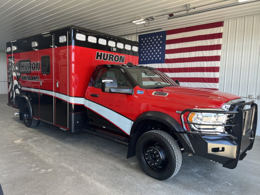 Ambulance delivered to Huron Ambulance