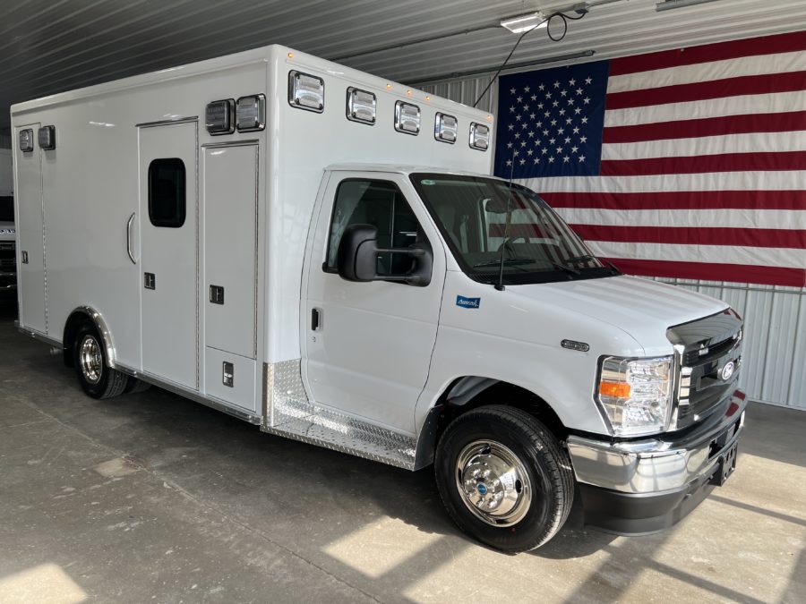 Ford E450 Type 3 Ambulance delivered to Ottumwa Regional Health in Ottumwa, IA