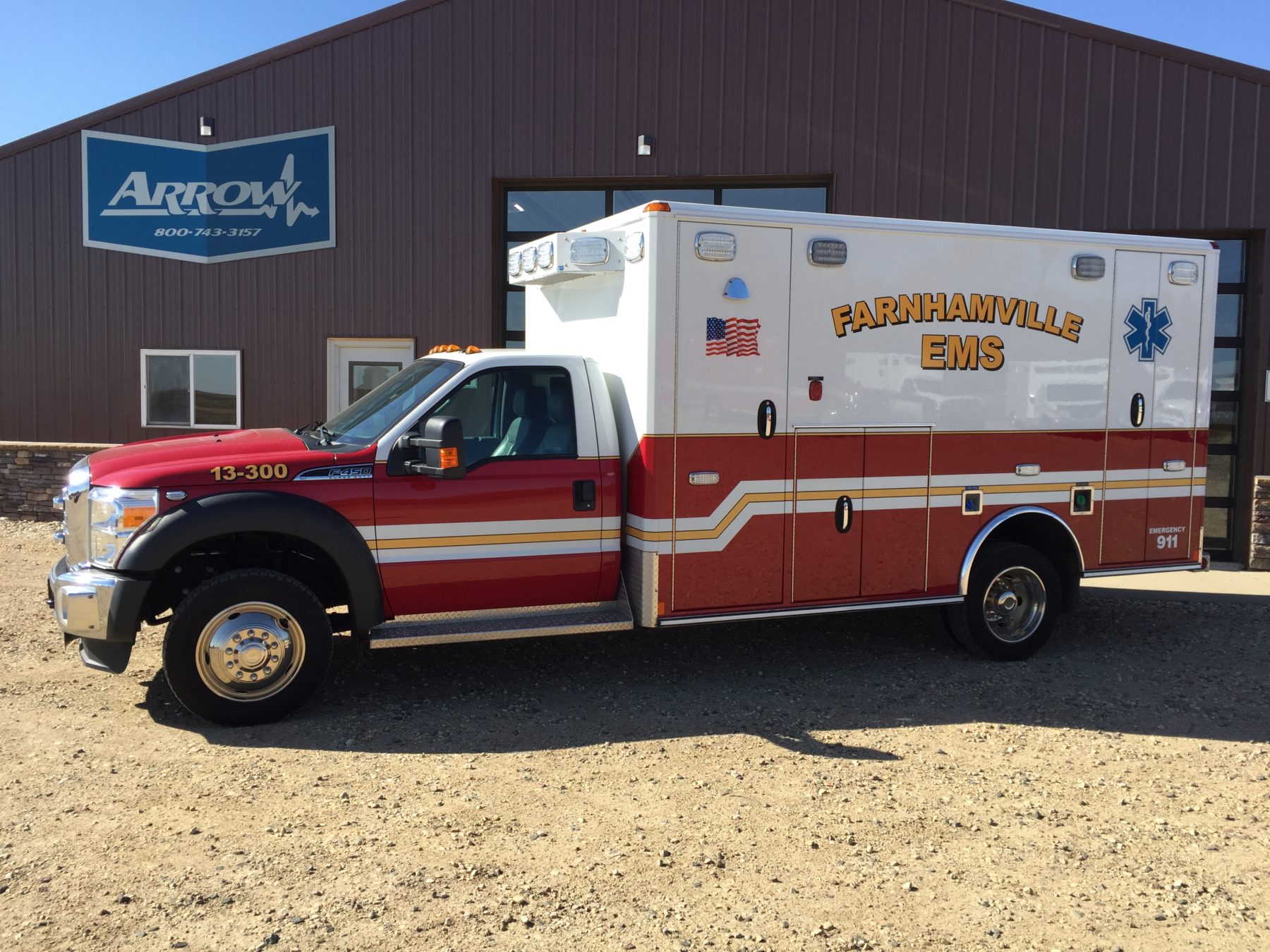 2015 Ford F450 4x4 Heavy Duty Ambulance For Sale – Picture 1