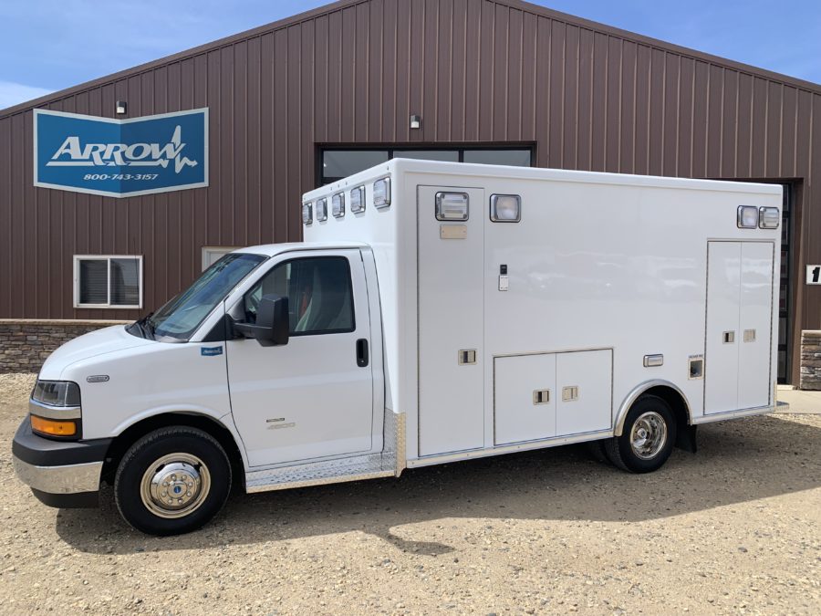 2022 Chevrolet G4500 Type 3 Ambulance delivered to Mary Greeley Medical Center in Ames, IA