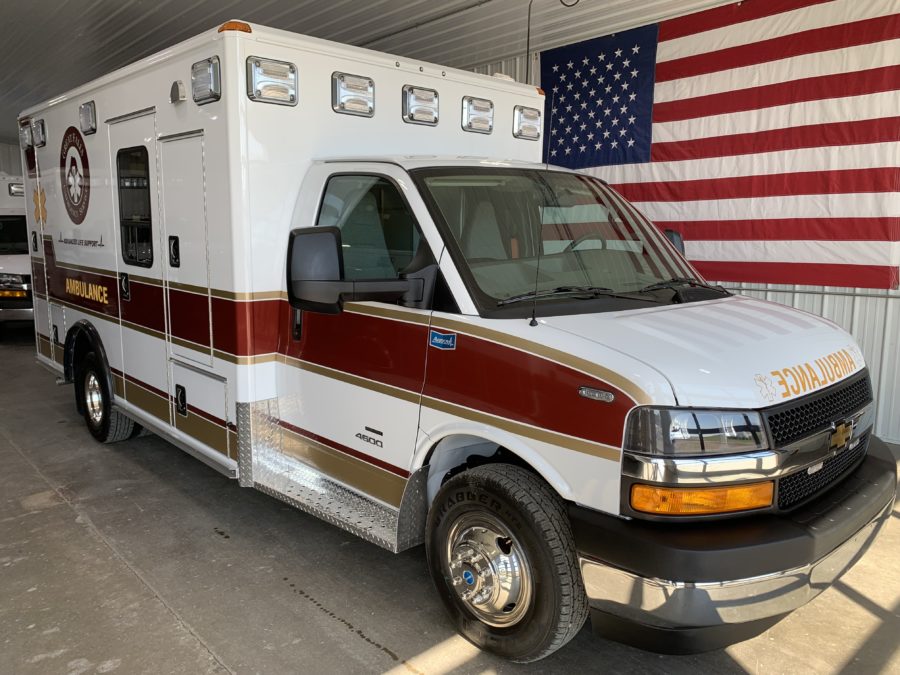 Ambulance delivered to Great Falls Emergency Services