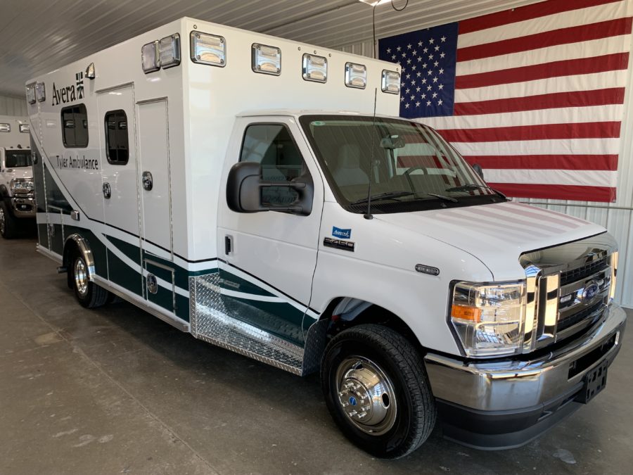 2023 Ford E450 Type 3 Ambulance delivered to Avera – Tyler MN in Tyler, 