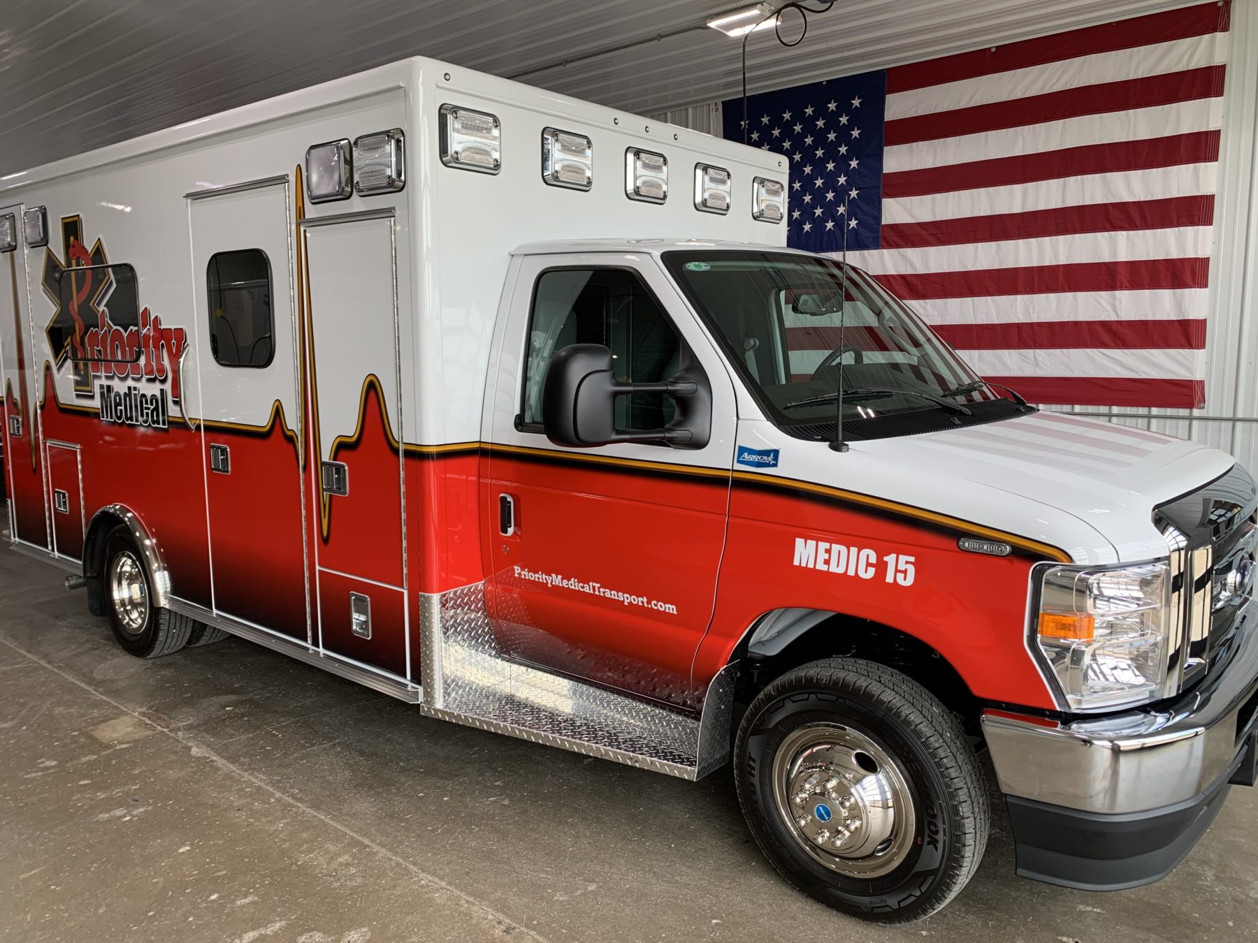 Delivery 04376 2023 Ford E450 Type 3 Medtec Ambulance