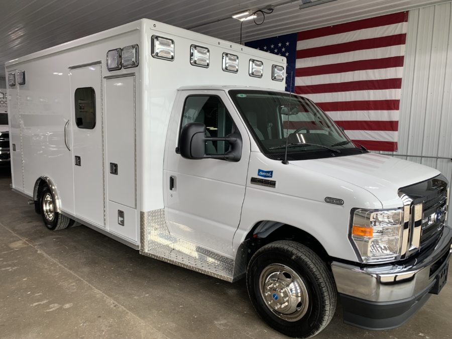 2023 Ford E450 Type 3 Ambulance delivered to Plattsmouth EMS in Plattsmouth, NE