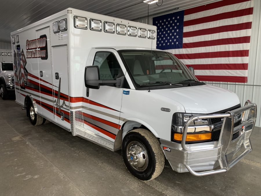 2023 Chevrolet 4500 Type 3 Ambulance delivered to Stamford Fire & Rescue in Stamford , NE