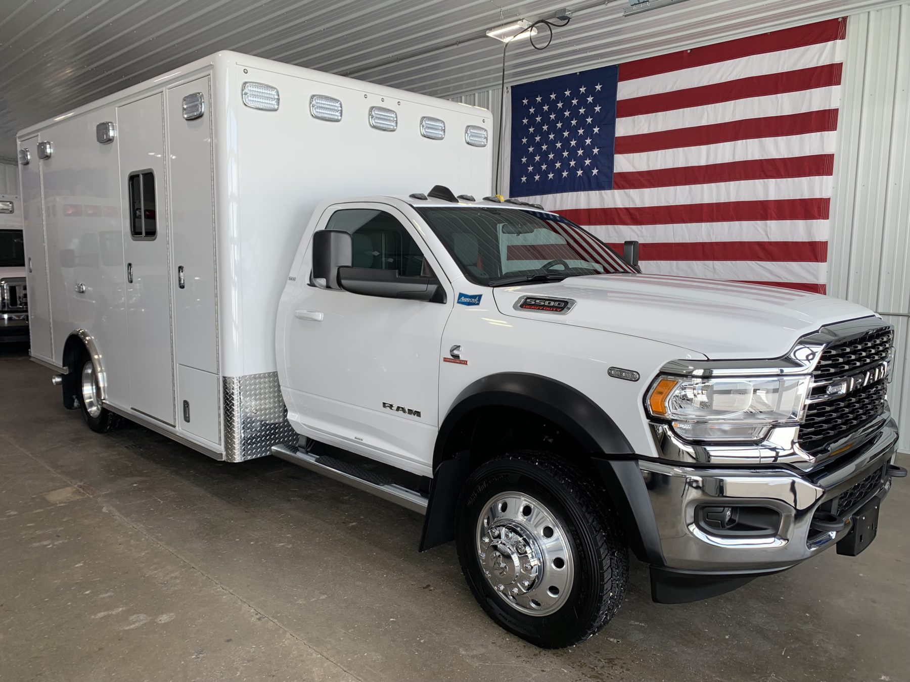 2022 Ram 5500 4x4 Heavy Duty Ambulance For Sale – Picture 1