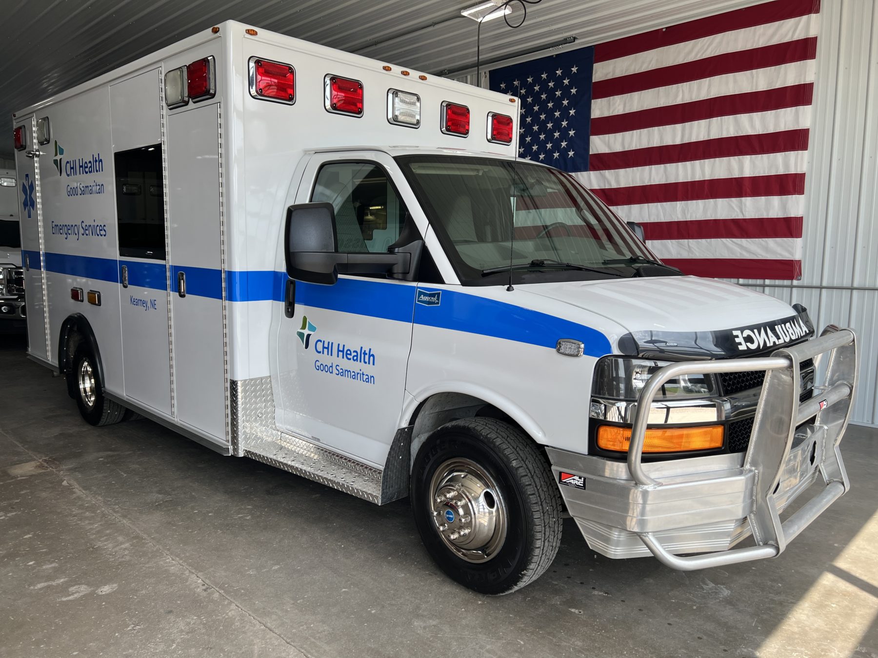 Delivery # 33008-1 – 2017 Chevrolet G4500 Type 3 Arrow Ambulance