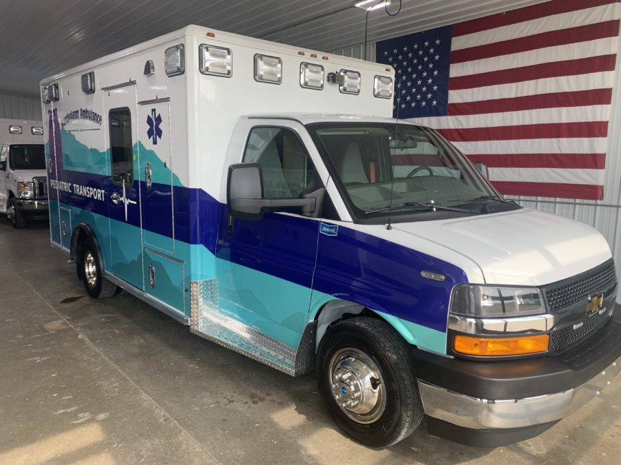 Ambulance delivered to Northglenn Ambulance