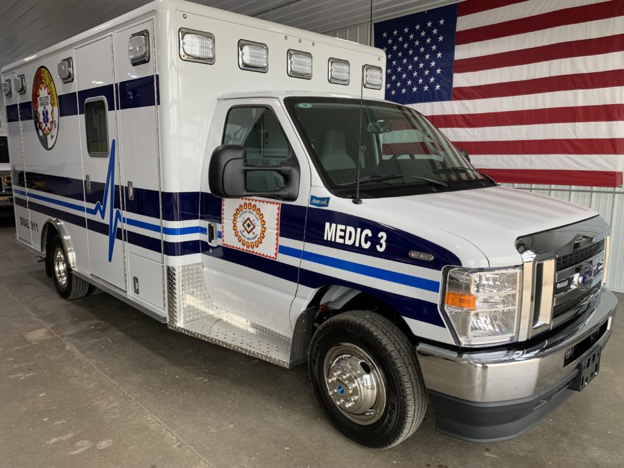 Ambulance delivered to Rosebud Sioux Tribe Ambulance Service