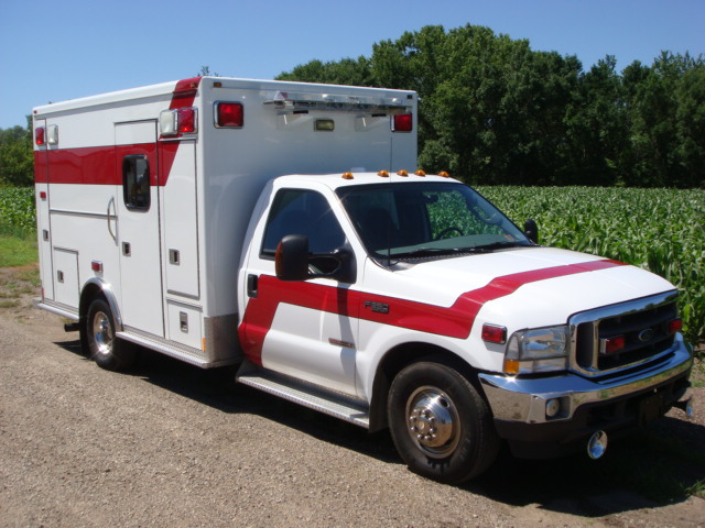 2003 Ford F350 Type 1 Ambulance