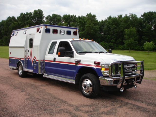 2008 Ford F350 Type 1 Ambulance