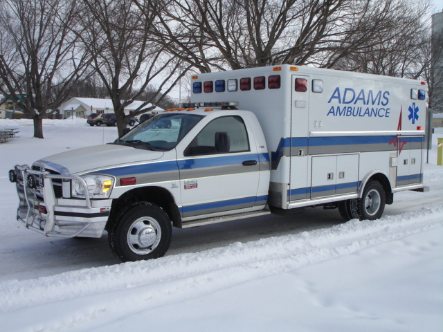 2008 Ram 3500 Type 1 Ambulance